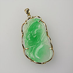 Jade Pendant: Imperial Jade Pendant - Jade Gift